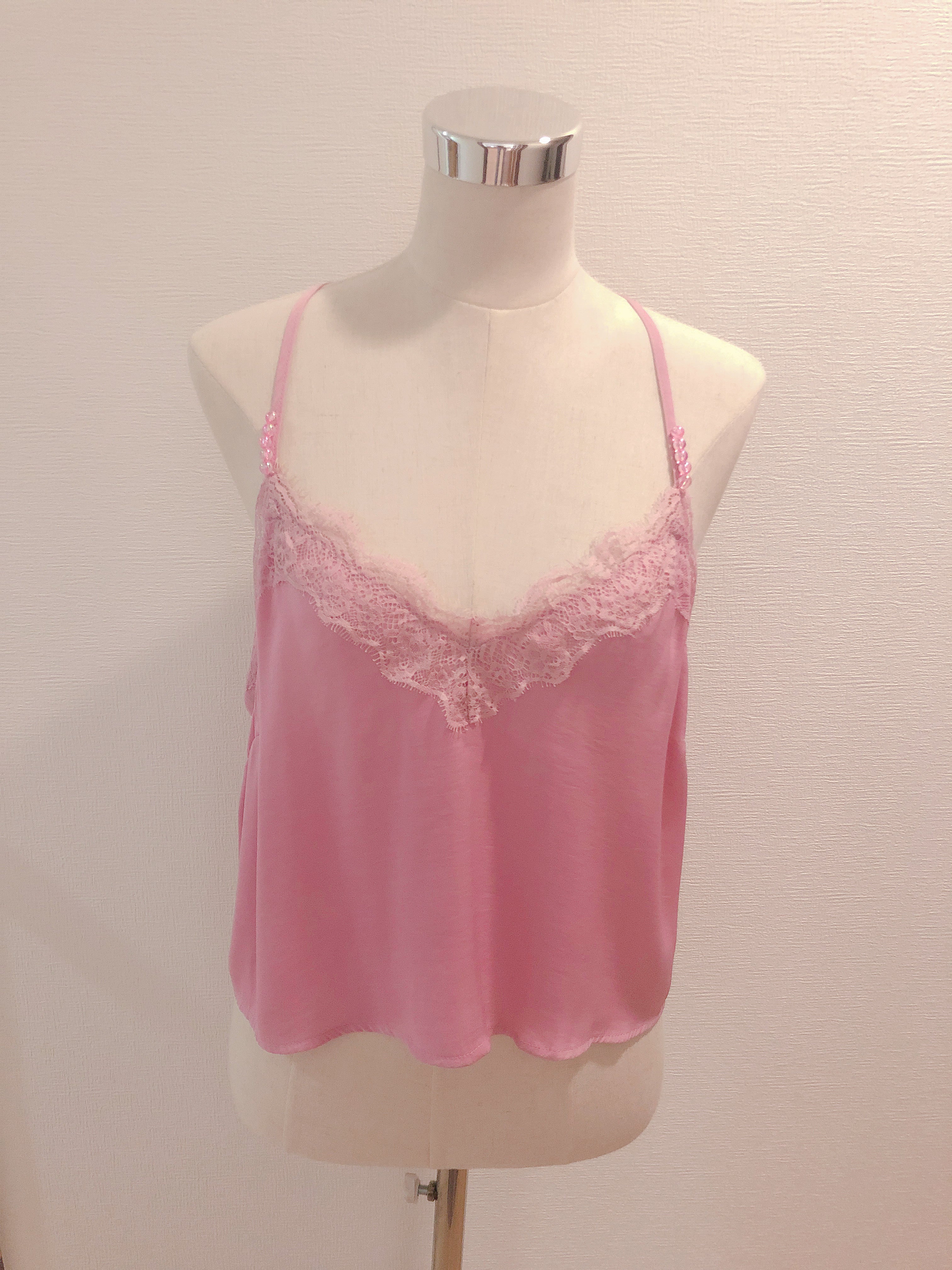 DUSTY PINK CAMISOLE + strawberry quartz* – Genie Punch